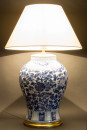 náhled Veľká lampa s modrými kvetmi GD DESIGN