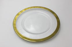 Sklenený tanier 