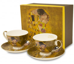 Sada 2 šálky a podšálky Gustav Klimt