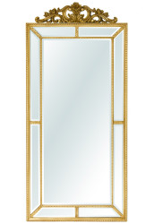 Zlaté zrkadlo s ornamentom