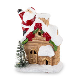 Vianočné ľad dekorácie domček