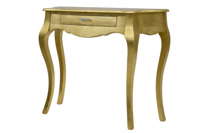 Stôl drevený zlatý