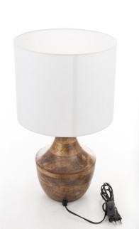 detail Stolová lampa drevená GD DESIGN