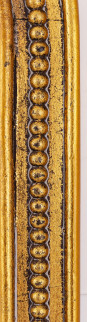 detail Nástenné zrkadlo zlaté s ozdobným rámom GD DESIGN