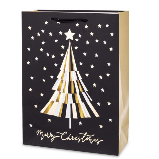 detail Vianočná darčeková taška so stromčekom 40 cm GD DESIGN