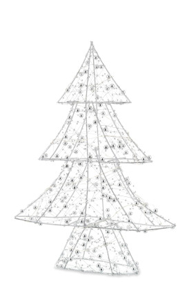 Dekorácia vianočný stromček s LED osvetlením