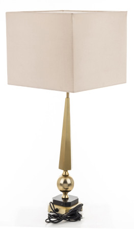 detail Stolní lampa zlatá          GD DESIGN