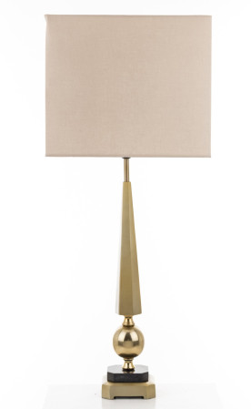 detail Stolní lampa zlatá          GD DESIGN