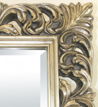detail Zlaté zrkadlo s ornamentmi GD DESIGN
