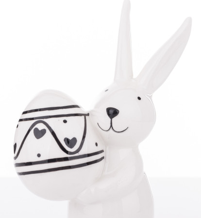 detail Dekorace králík s vajíčkem GD DESIGN