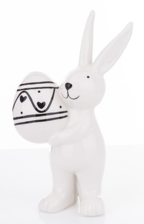 detail Dekorace králík s vajíčkem GD DESIGN