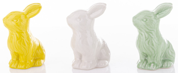 detail Farebný králik keramický 1 ks GD DESIGN