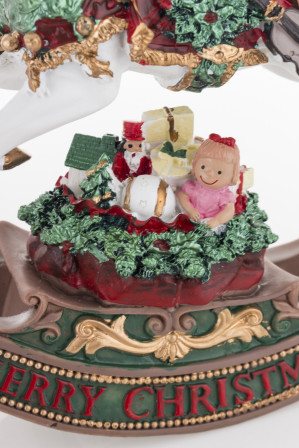 detail Vianočná figúrka s hracou skrinkou GD DESIGN