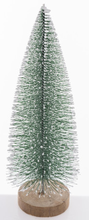 detail Vánoční dekorace stromeček zelený 25 cm GD DESIGN