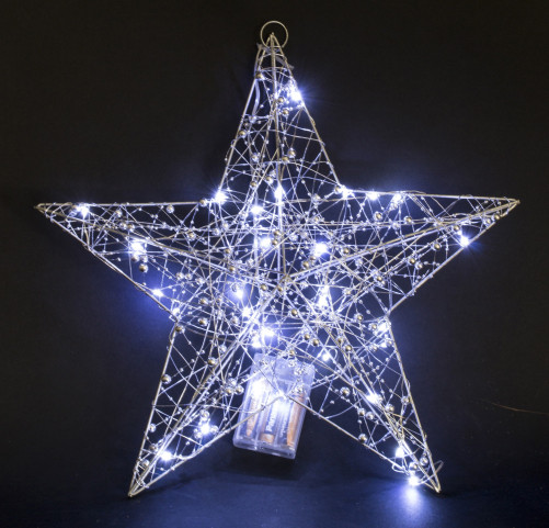detail Dekorácia vianočný stromček s LED osvetlením GD DESIGN