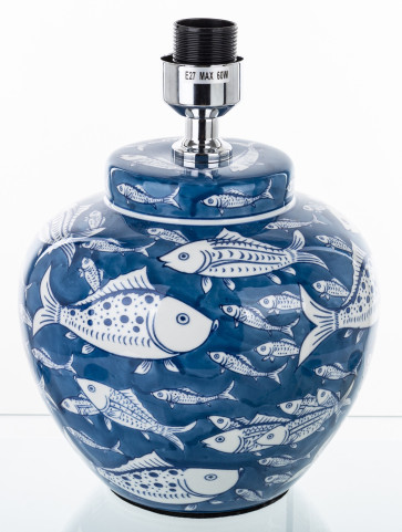 detail Keramická lampa s rybičkami GD DESIGN