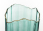náhled Zelená váza so zlatým okrajom 25 cm GD DESIGN