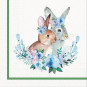 náhled Pl Serwetki Bunnies With Wreaths GD DESIGN