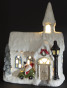 náhled Vianočné dekorácie domček s LED osvetlením GD DESIGN