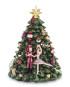 náhled Vianočná dekorácia otáčajúci sa stromček s hracou skrinkou GD DESIGN