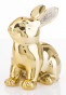 náhled Dekoračná figúrka králik zlatý GD DESIGN