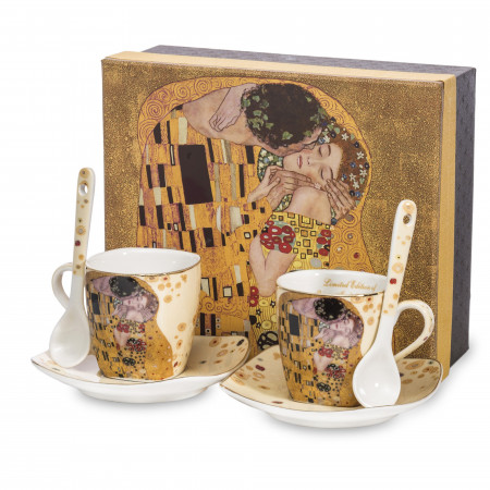 detail Espresso set Gustav Klimt GD DESIGN