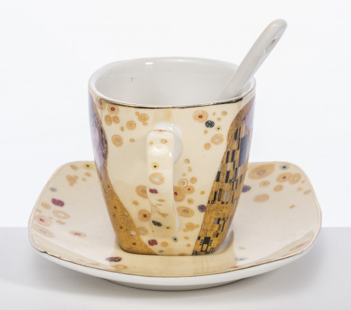 detail Espresso set Gustav Klimt GD DESIGN