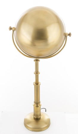 detail Zlatá celokovová stolná lampa GD DESIGN
