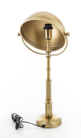detail Zlatá celokovová stolná lampa GD DESIGN