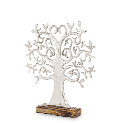 Dekorácia kovový strom