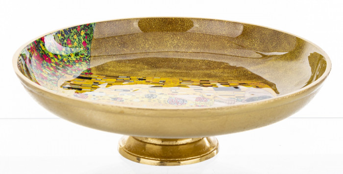 detail Kovový podnos Gustav Klimt GD DESIGN