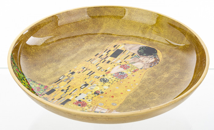 detail Kovový podnos Gustav Klimt GD DESIGN