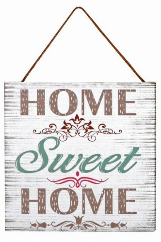 Obrázok s nápisom HOME SWEET HOME