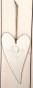 náhled Srdce drevené s anjelom 13,5x25 cm GD DESIGN