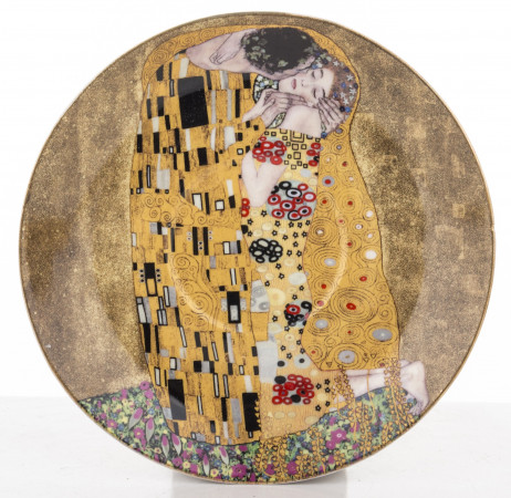 detail Šálka ​​s kanvičkou a tanierikom Gustav Klimt GD DESIGN