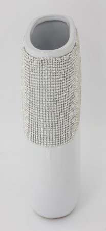 detail Oválna váza s kamienkami GD DESIGN