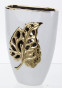 náhled Keramická váza s listem GD DESIGN