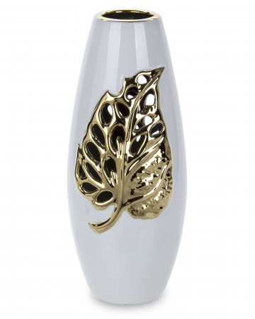 detail Váza so zlatým listom GD DESIGN