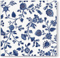 náhled Dekoračné servítky modré kvety GD DESIGN