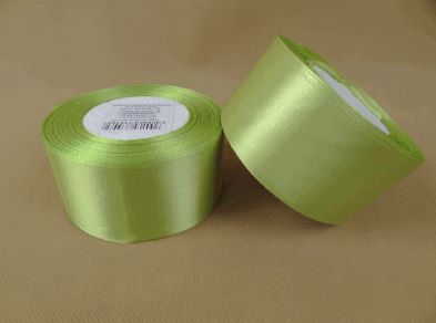 Světle zelená textilní stuha