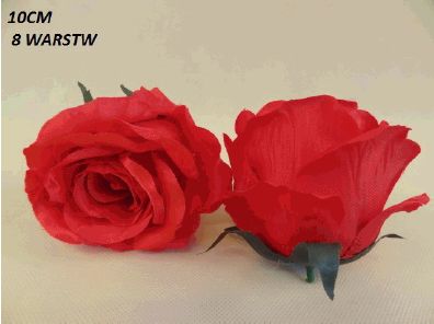 detail Červený květ růže 1 ks GD DESIGN