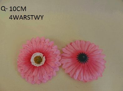 detail Růžový květ gerbery GD DESIGN