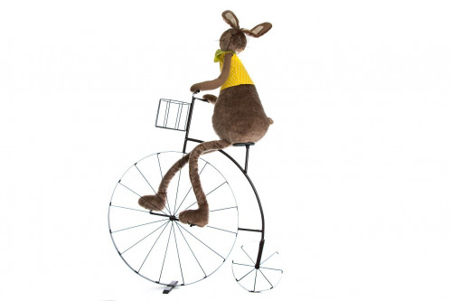 Zajac na bicykli