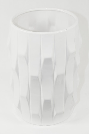 detail Biela váza Hamer GD DESIGN