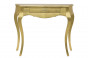 náhled Stôl drevený zlatý GD DESIGN