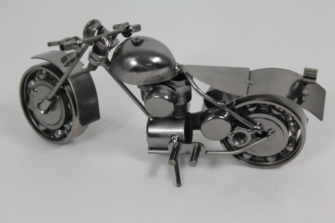 detail Replika kovové motorky GD DESIGN