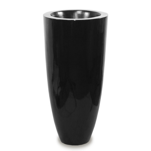 Čierna vysoká váza 90 cm