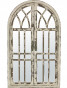 náhled Krémové retro zrkadlo okenica GD DESIGN