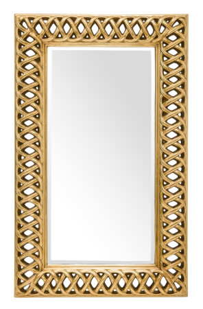 detail Zlaté zrkadlo GD DESIGN