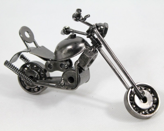 detail Replika kovový motocykel GD DESIGN
